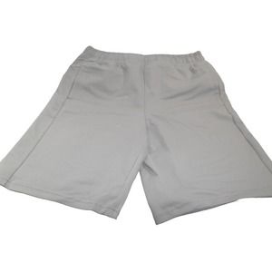 Big Kids Boys (Sz 14/16) Active Jogger Shorts, Gray, Rayon / Nylon / Spandex